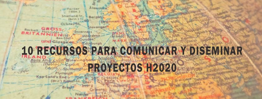 comunicacion y diseminación de proyectos H2020